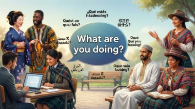 What Are You Doing in Different Languages