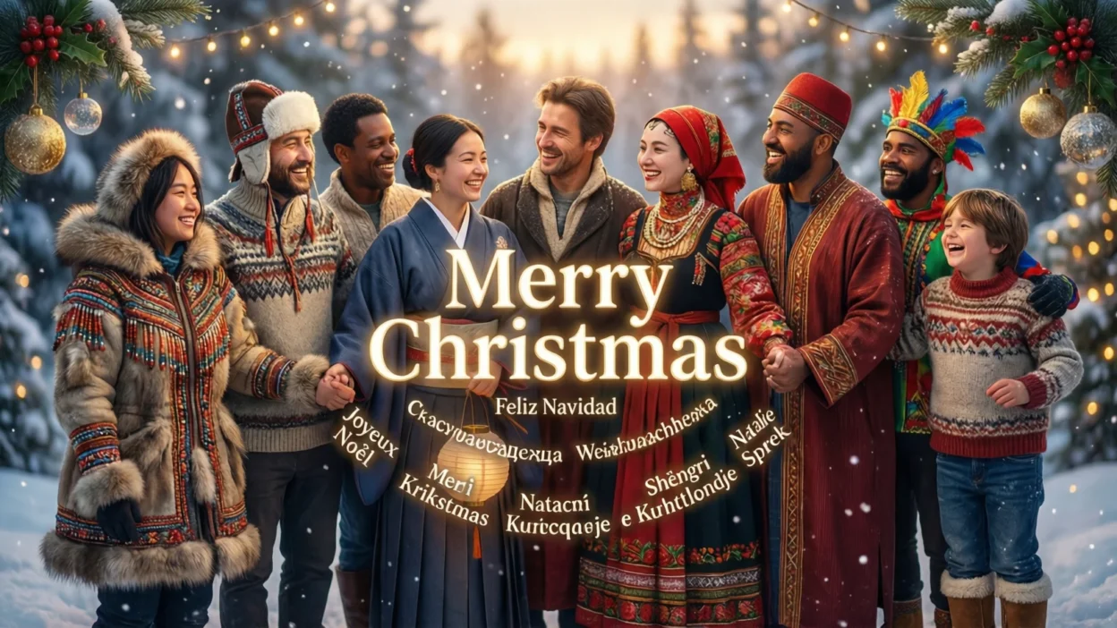 Merry Christmas in Different Languages