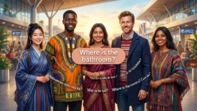 Where Is the Bathroom in Different Languages