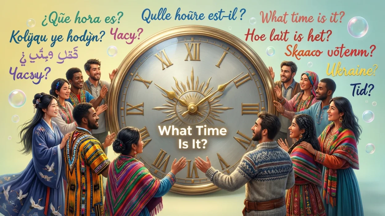 What Time Is It in 70 Different Languages