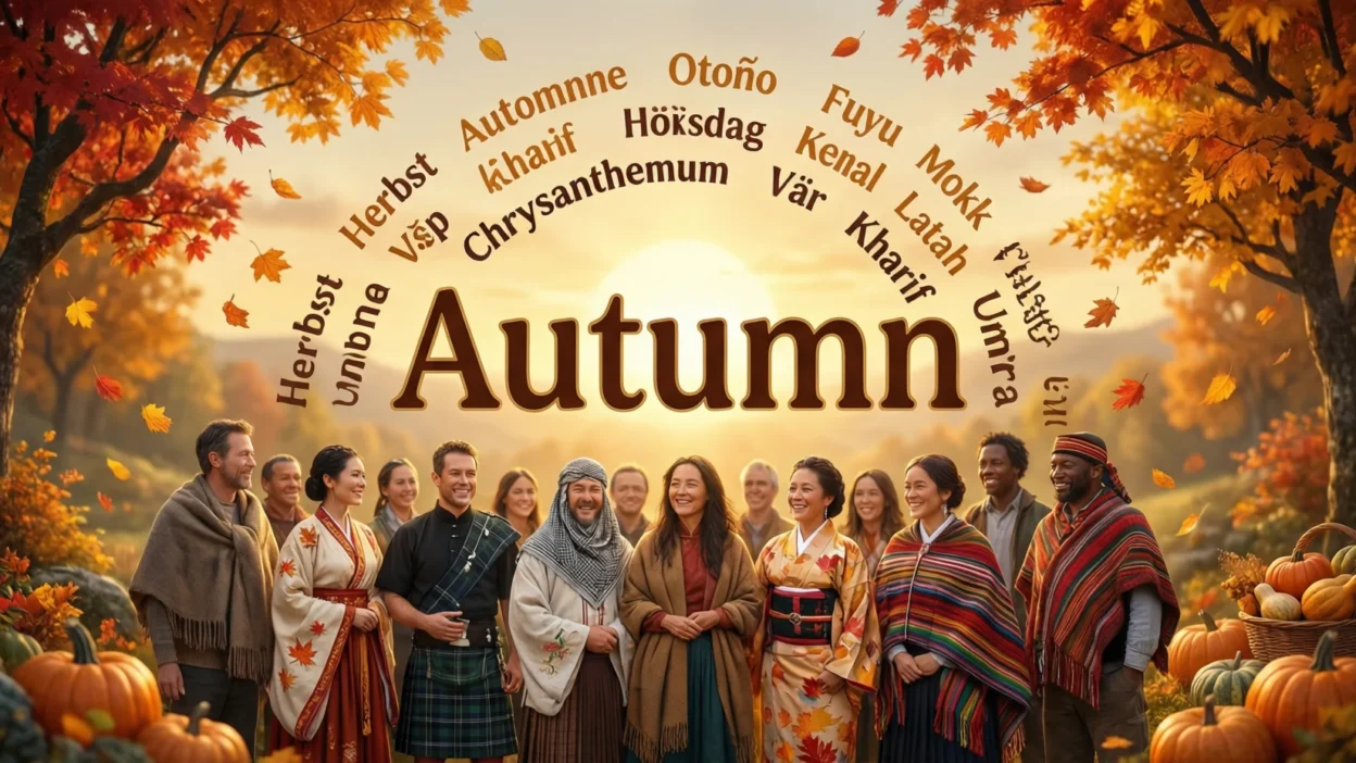 Autumn in Different Languages