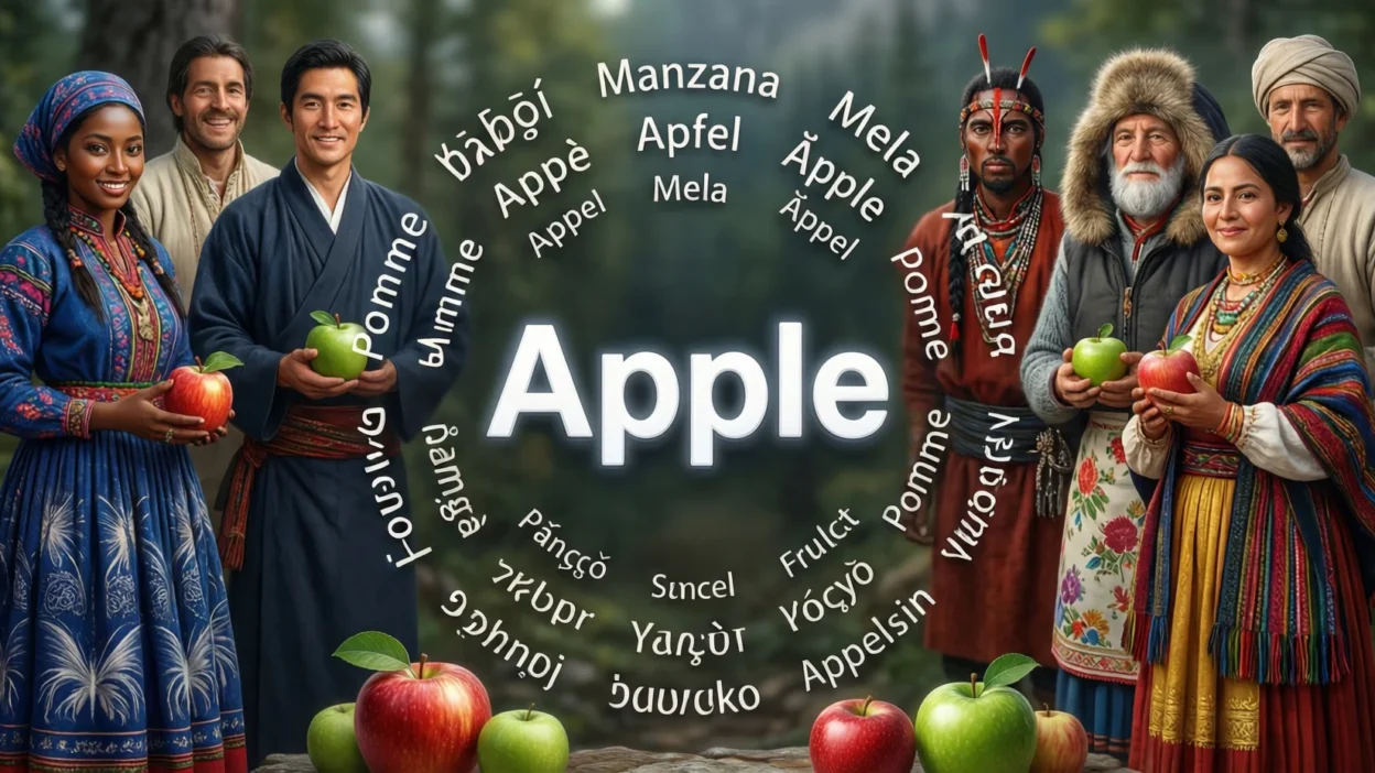 Apple in Different Languages