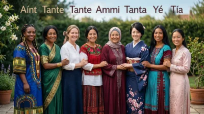 Aunt In Different Languages