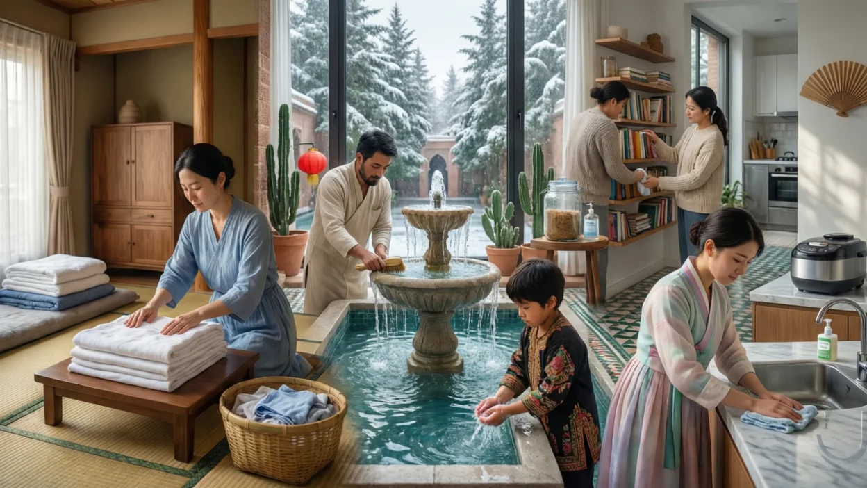 Clean in Different Languages