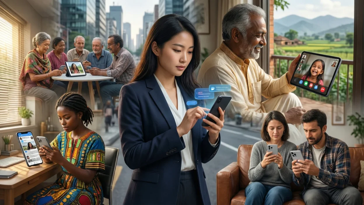 Cell Phone in Different Languages