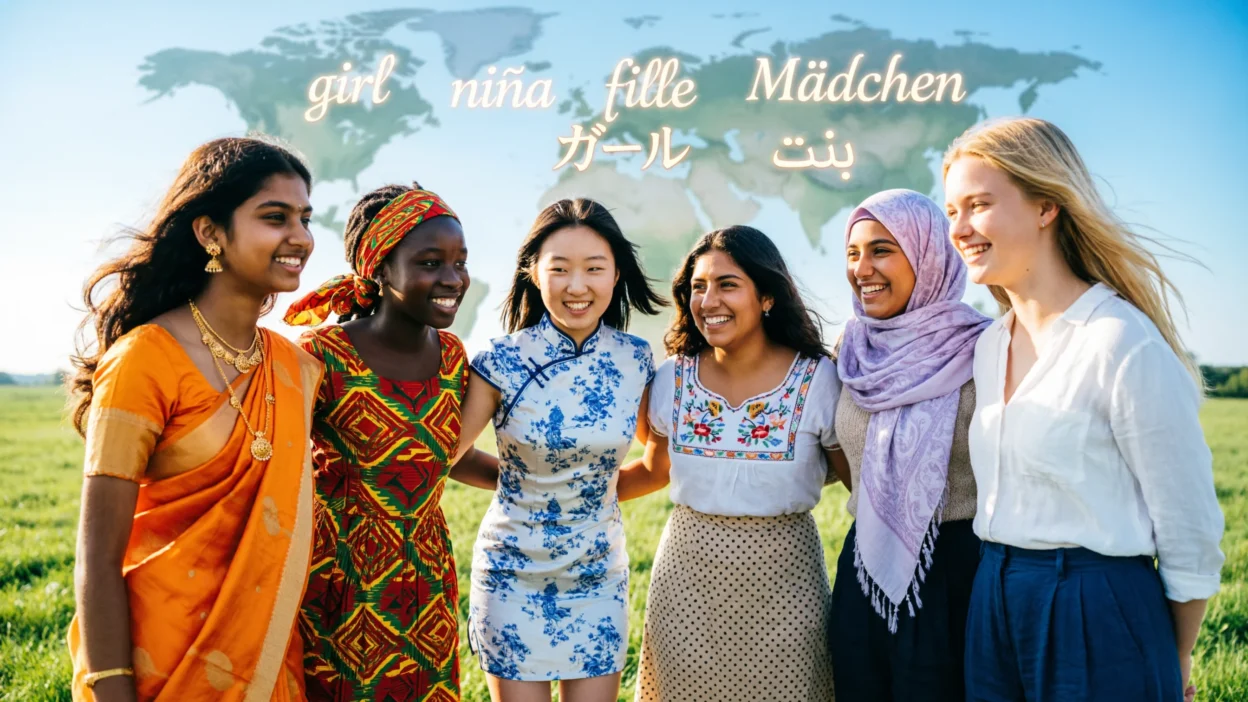 Girl in Different Languages