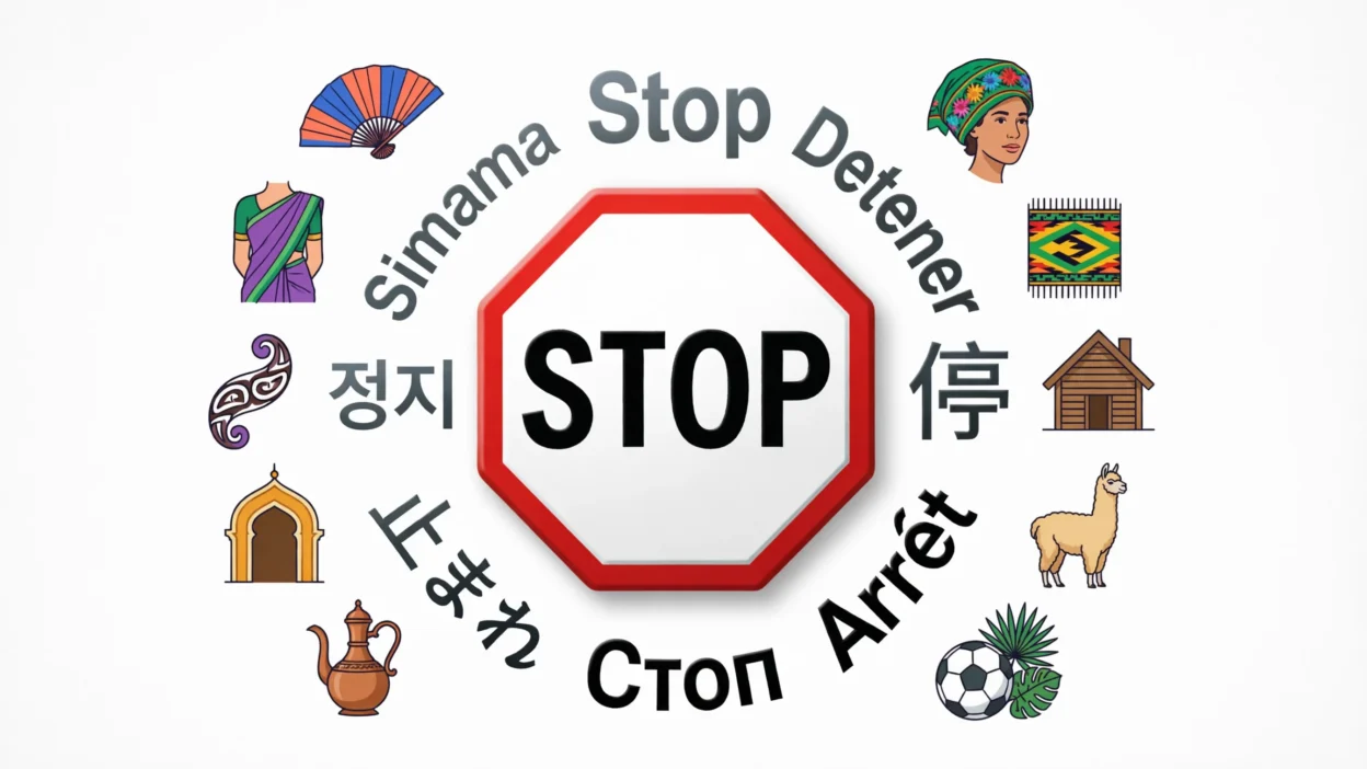 Stop in Different Languages