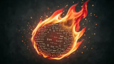 Fire in Different Languages