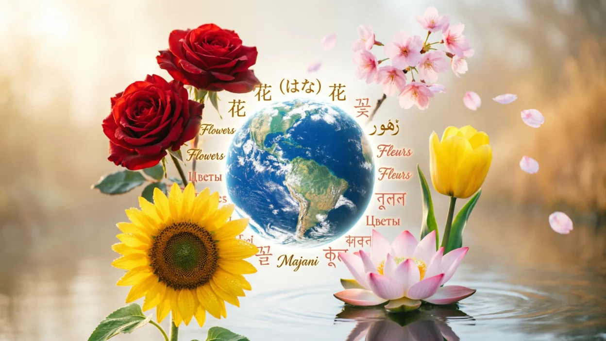 Flowers in Different Languages