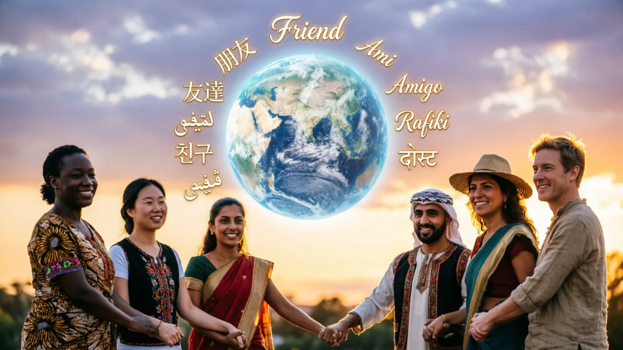 Friend in Different Languages