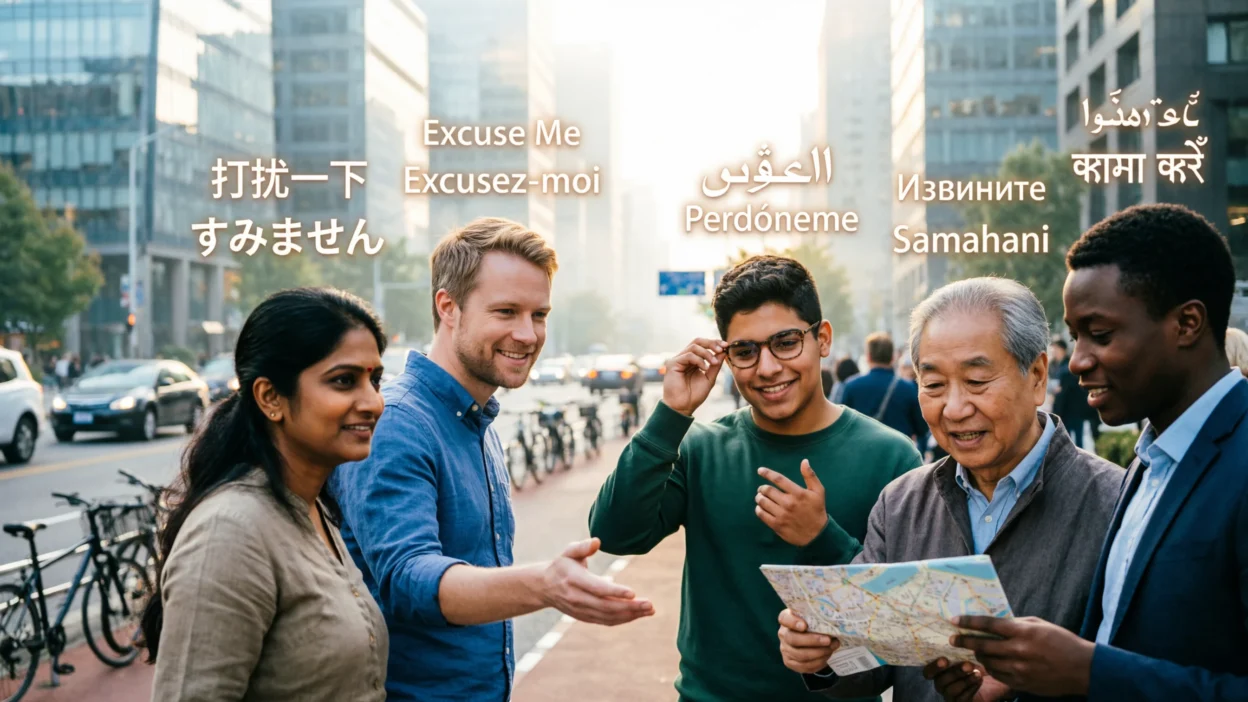 Excuse Me in Different Languages