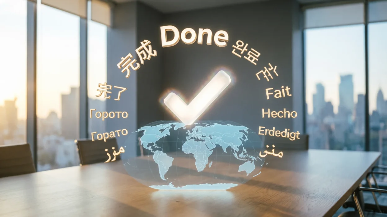 Done in Different Languages