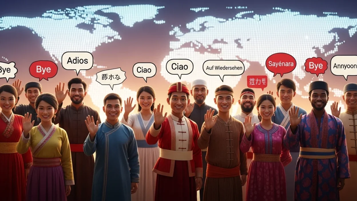 Bye in Different Languages