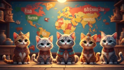 Cat in Different Languages