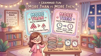 More Then vs More Than