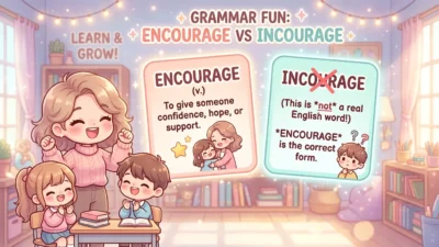 Incourage vs Encourage