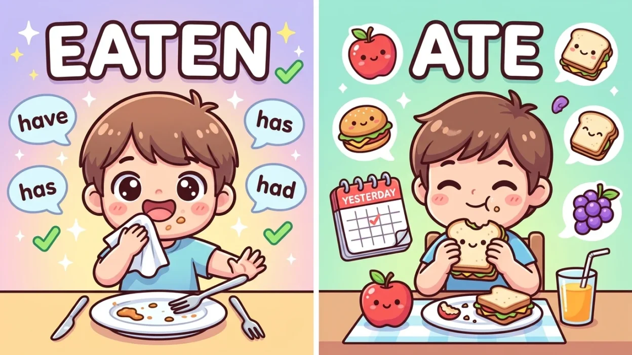 Eaten or Ate