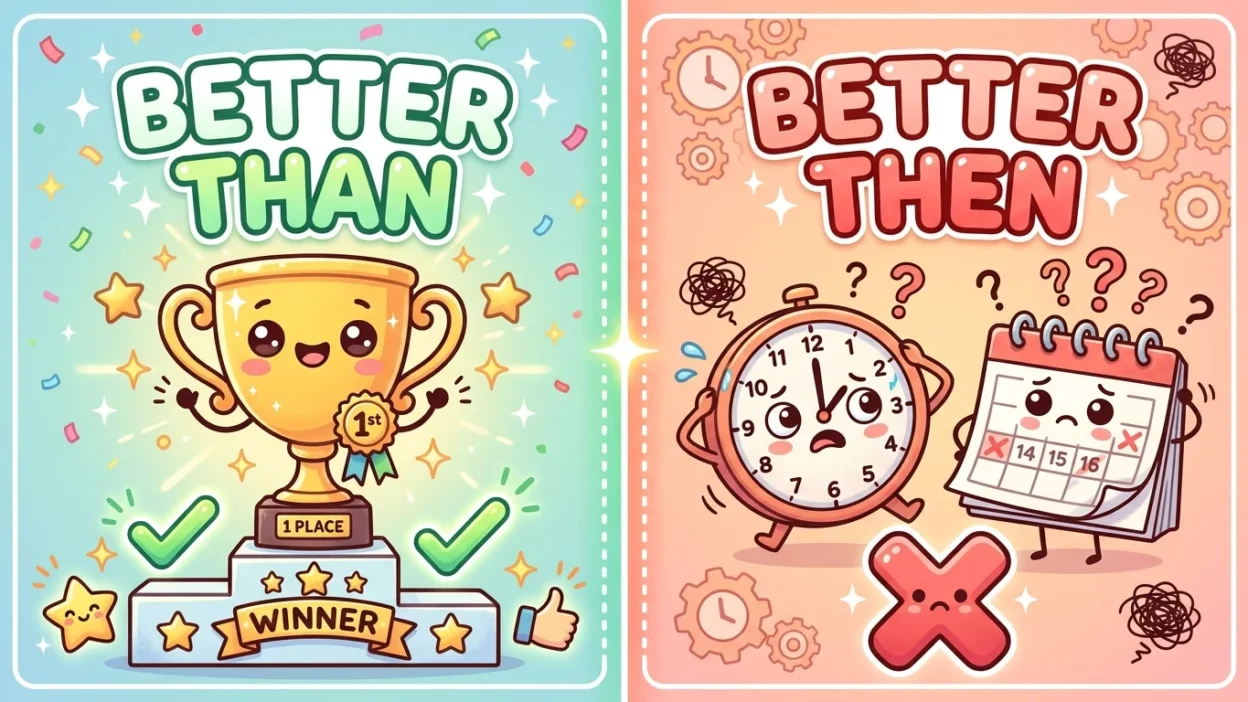 Better Than or Better Then